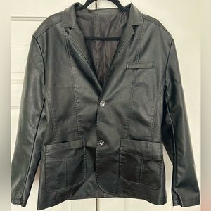 Faux Leather Jacket